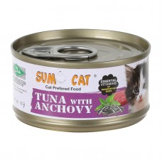 Sumo Cat Tuna with Anchovy 80g, CD076, cat Wet Food, Sumo Cat, cat Food, catsmart, Food, Wet Food
